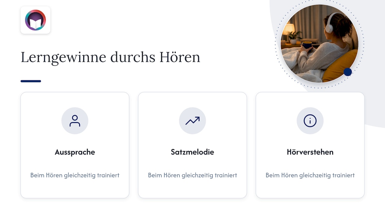 Aussprache, Satzmelodie und Hörverstehen beim Zuhören