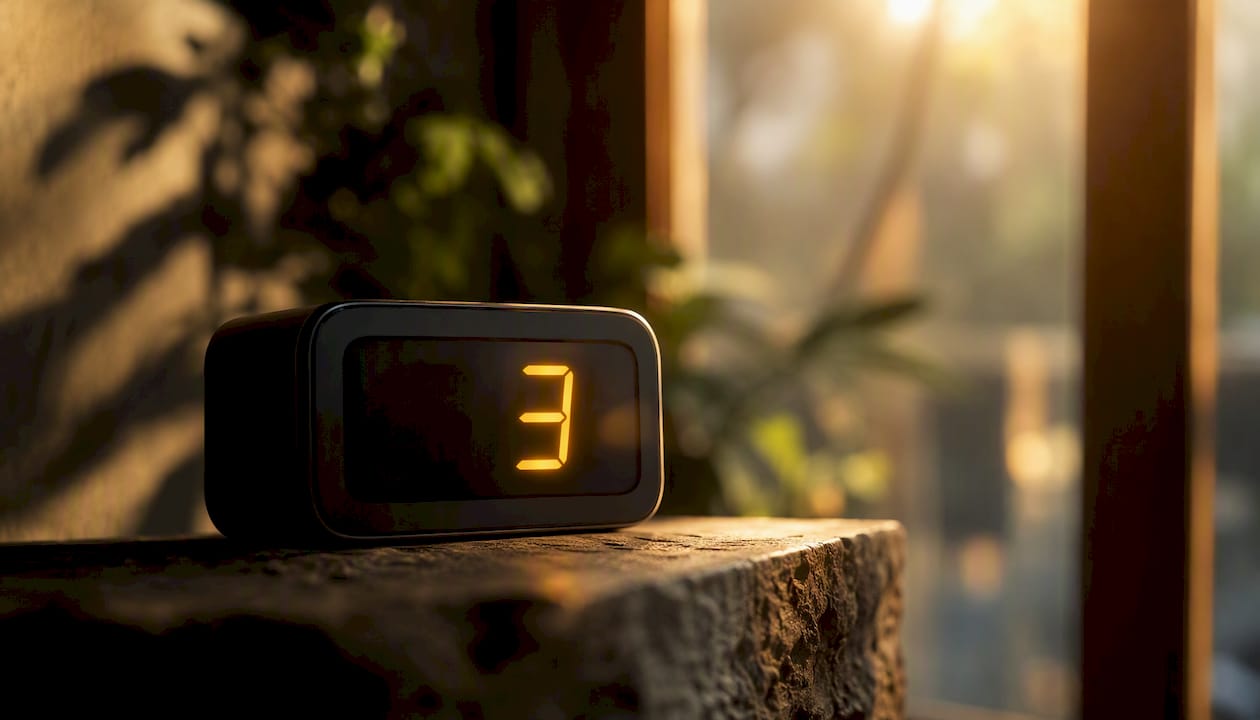 Der Countdown läuft – nur noch drei Sekunden!
