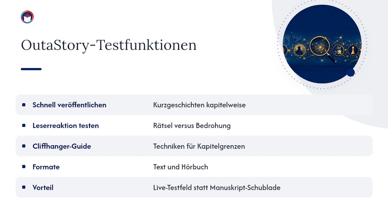 OutaStory als Testfeld für Krimi und Thriller — overview diagram