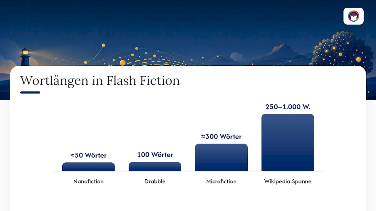 Was zeichnet Flash Fiction als Textgattung aus? — overview diagram