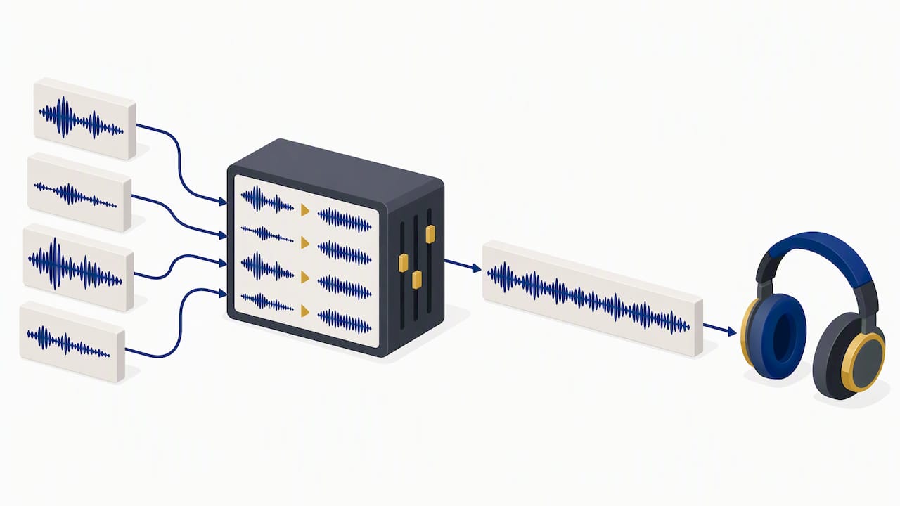 Mastering und Kontrolle einer Hörbuchdatei