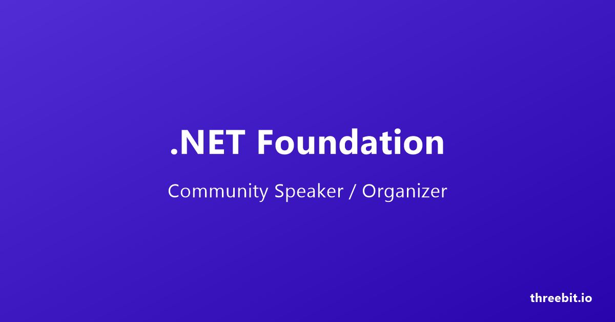Why we joined the .NET Foundation cover image